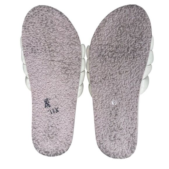 Seychelles Low Key Glow Up Cream Slide Sandals Size 9 - Picture 7 of 8